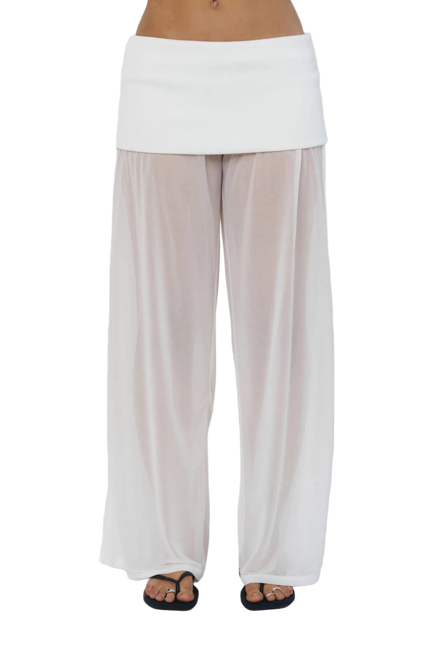 RAEL PANTS IN WHITE