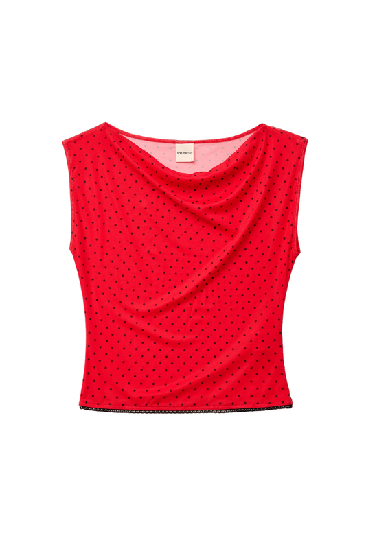 EMILI TOP IN RED