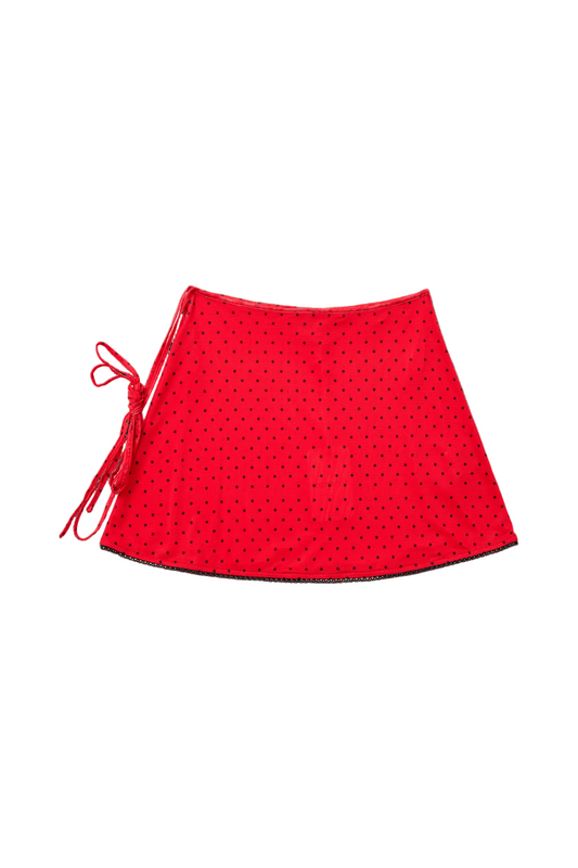 YARA SKIRT IN RED
