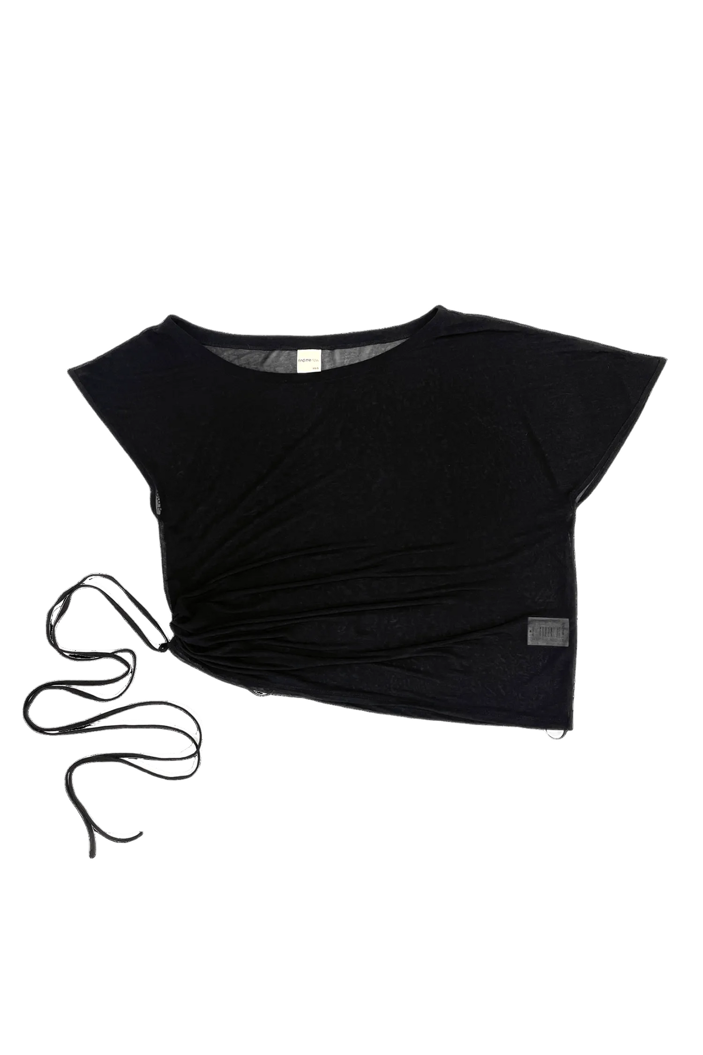 BRISA TOP IN BLACK